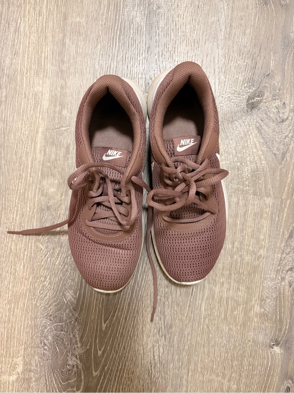 Nike Kids Brown/Mauve Mesh Sneakers